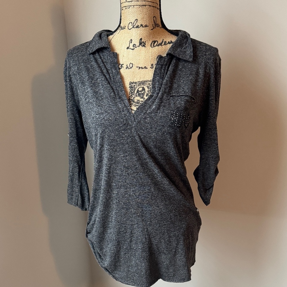 Hard Rock Cafe Charcoal Women's Blouse